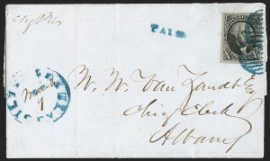 Sale 1230, Lot 1187, 1847 Issue Covers
