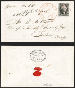 Sale 1230, Lot 1188, 1847 Issue Covers