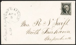 Sale 1230, Lot 1193, 1847 Issue Covers