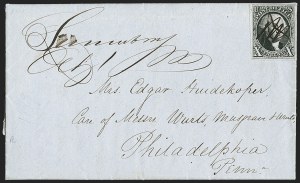 Sale 1230, Lot 1195, 1847 Issue Covers