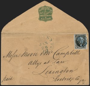Sale 1230, Lot 1196, 1847 Issue Covers