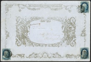 Sale 1230, Lot 1215, 1851-56 and 1857-60 Issues Covers