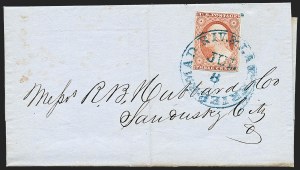 Sale 1230, Lot 1221, 1851-56 and 1857-60 Issues Covers