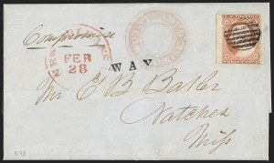 Sale 1230, Lot 1222, 1851-56 and 1857-60 Issues Covers