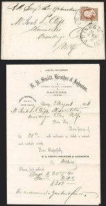 Sale 1230, Lot 1230, 1851-56 and 1857-60 Issues Covers