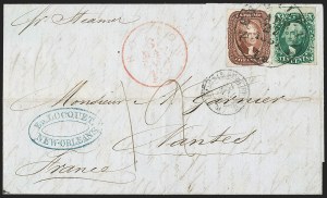 Sale 1230, Lot 1237, 1851-56 and 1857-60 Issues Covers
