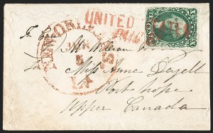 Sale 1230, Lot 1240, 1851-56 and 1857-60 Issues Covers