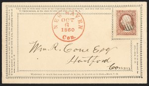 Sale 1230, Lot 1248, 1851-56 and 1857-60 Issues Covers