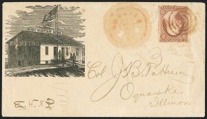 Sale 1230, Lot 1249, 1851-56 and 1857-60 Issues Covers