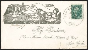 Sale 1230, Lot 1255, 1851-56 and 1857-60 Issues Covers