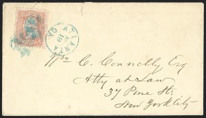 Sale 1230, Lot 1272, 1861-68 and 1869 Pictorial Issues Covers