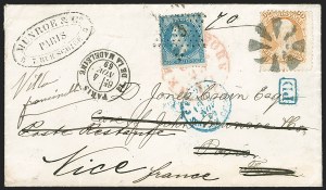 Sale 1230, Lot 1276, 1861-68 and 1869 Pictorial Issues Covers