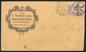 Sale 1230, Lot 1295, Fancy Cancellations