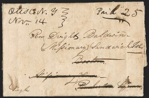 Sale 1230, Lot 1380, Hawaii: Early Postal History