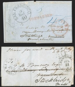 Sale 1230, Lot 1385, Hawaii: Early Postal History