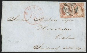 Sale 1230, Lot 1388, Hawaii: Early Postal History