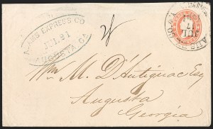 Sale 1230, Lot 1478, Civil War: Express Mail