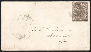 Sale 1230, Lot 1483, Confederate Postmasters' Provisionals