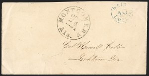 Sale 1230, Lot 1497, Confederate Postmasters' Provisionals