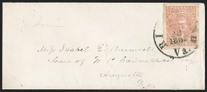 Sale 1230, Lot 1541, Confederate General Issues and Covers, College Covers