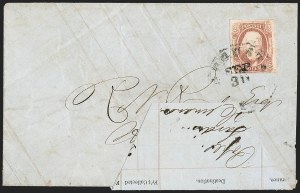 Sale 1230, Lot 1551, Confederate General Issues and Covers, College Covers