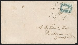 Sale 1230, Lot 1556, Confederate General Issues and Covers, College Covers