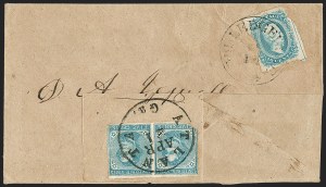 Sale 1230, Lot 1558, Confederate General Issues and Covers, College Covers