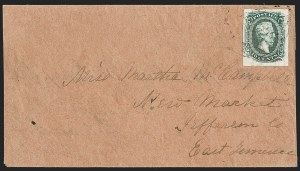 Sale 1230, Lot 1559, Confederate General Issues and Covers, College Covers