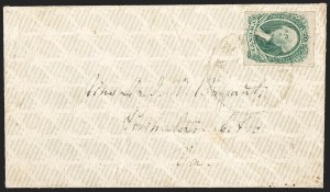 Sale 1230, Lot 1560, Confederate General Issues and Covers, College Covers