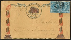Sale 1230, Lot 1573, Confederate Patriotic Covers