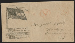 Sale 1230, Lot 1578, Confederate Patriotic Covers
