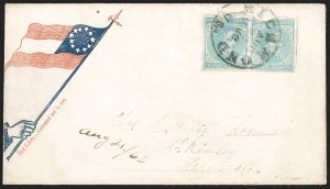 Sale 1230, Lot 1581, Confederate Patriotic Covers