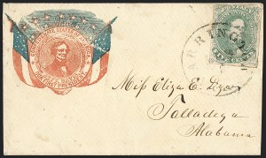 Sale 1230, Lot 1589, Confederate Patriotic Covers