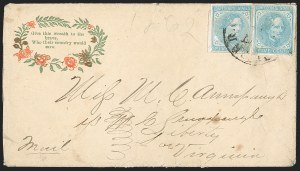 Sale 1230, Lot 1593, Confederate Patriotic Covers