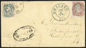 Sale 1230, Lot 1600, Civil War Prisoner-of-War Mail