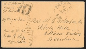 Sale 1230, Lot 1617, Civil War Prisoner-of-War Mail