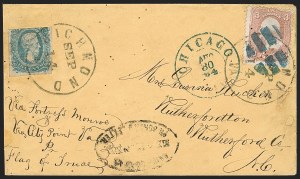 Sale 1230, Lot 1618, Civil War Prisoner-of-War Mail