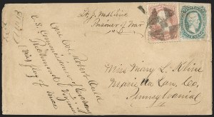 Sale 1230, Lot 1619, Civil War Prisoner-of-War Mail
