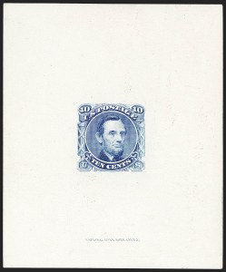 Sale 1230, Lot 1644, Essays, Proofs and Specimens