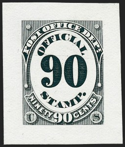 Sale 1230, Lot 1666, Essays, Proofs and Specimens