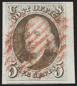 Sale Number 1230, Lot Number 1689, 1847 Issue (Scott 1-2)