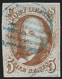 Sale 1230, Lot 1693, 1847 Issue (Scott 1-2)