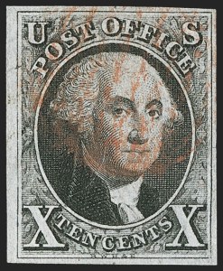 Sale 1230, Lot 1697, 1847 Issue (Scott 1-2)