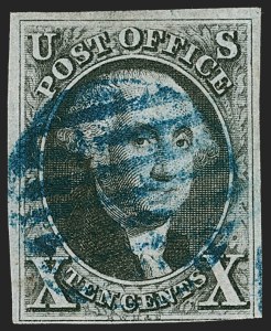 Sale 1230, Lot 1704, 1847 Issue (Scott 1-2)