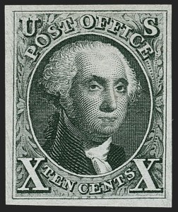 Sale 1230, Lot 1708, 1875 Reproduction of 1847 Issue (Scott 3-4)