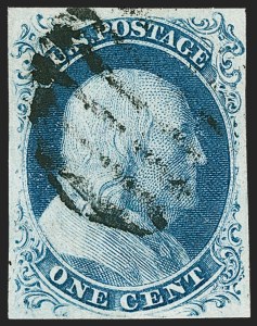 Sale 1230, Lot 1717, 1851-56 Issue (Scott 5-17)