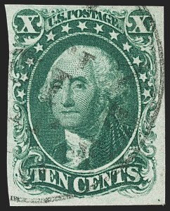 Sale 1230, Lot 1724, 1851-56 Issue (Scott 5-17)