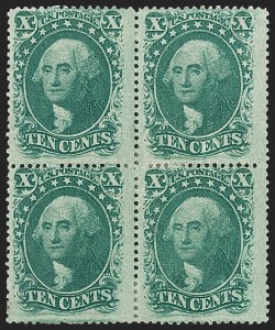Sale 1230, Lot 1742, 1857-60 Issue (Scott 18-39)