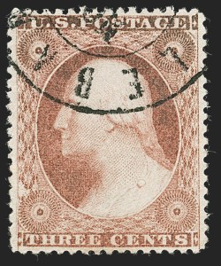 Sale Number 1230, Lot Number 1743, 1857-60 Issue (Scott 18-39) Sale Number 1230, Lot Number 1743, 1857-60 Issue (Scott 18-39)