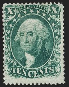 Sale 1230, Lot 1754, 1857-60 Issue (Scott 18-39)